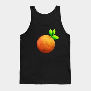 Orange Mars Funny Space Gift T shirt Tank Top